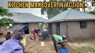 CHARITY PROJECT UPDATE: LADY MAUREEN&rsquo;S KITCHEN TRANSFORMATION CONTINUES!!#charity 