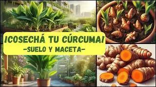 Cómo Cultivar Cúrcuma en Casa 🌱 Fácil y Productivo