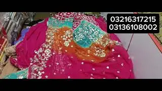 ||Sele Sele Multani Handmade Gohta Bembar Chiffon pure2p||#multanisuits #deres#gohtapure#
