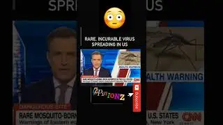 RARE. INCURABLE VIRUS SPREADING IN US #awareness #explore #virus #shortsnews #spreading #mosquito