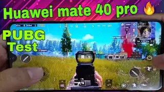 Huawei mate 40 pro gaming test 🔥| Huawei mate 40 pro Pubg test, graphics, fps & battery drain test 🔥