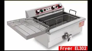 best Stainless steel Commercial electric deep fryer EL302  Donut Deep Fryer
