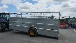 Joskin cattle trailer