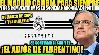 &iexcl;BOMBAZO REAL MADRID! FLORENTINO PEREZ SE RETIRA Y NOS CONVERTIR&Aacute; EN S.A.D &iexcl;AHORA ENTENDER&Aacute;S TODO!