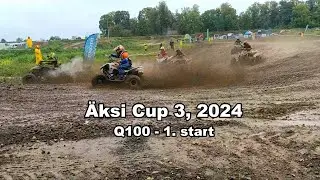 &Auml;ksi Cup 3 - Q100 - 1. start (&Auml;ksi Motorantso 2024)