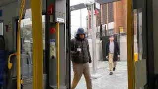 My first ride on the Trillium Line 2
