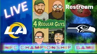 Rams vs Seahawks LIVE NFC CHAMPIONSHIP GAME