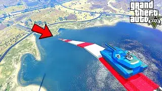Big Bomber Tank Parkour Race Of GTA 5!