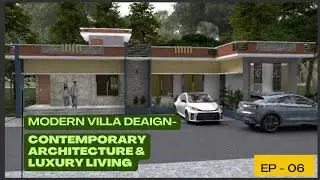 Ep - 06 Modern Villa Design &ndash; Contemporary Architecture & Luxury Living-09 #viral #trending