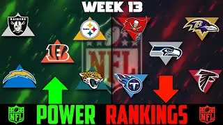 NFL Week 13 Power Rankings 2022
