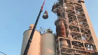Partial Replacement Of Deformed Conditioning Tower