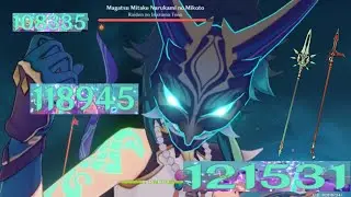 Xiao 100k Damage Showcase | Weapon Comparison | PJWS vs Blackcliff