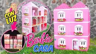 MANUALIDADES PARA NIÑAS - JUGUETES CASEROS DIY - LA NUEVA CASA DE BARBIE (TERMINACION)