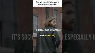 Social Media's Impact On Mental Health. #shorts