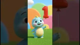 Teach Your Toddler Numbers with Dino Friends #LearnNumbers #ToddlerLearning #KidsShorts