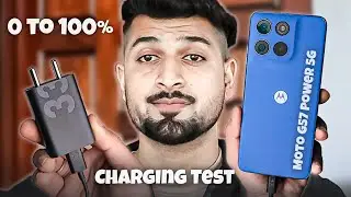 Moto G57 Power 5G Charging Test 🔋 | 33W Fast Charging 0 to 100% Time