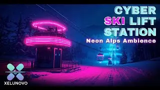 Neon Ski Lift Calm  - Retro Ambient Chill for Focus, Relaxation & Sleep