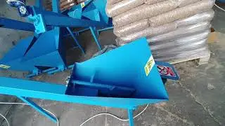 Podajnik do trocin z niezależnym mieszadłem  Materiał&oacute;w sypkich