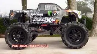 HPI SAVAGE X4.6 с шинами PROLINE BIG JOE MONSTER TRUCKS