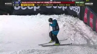 Kevin Rolland tops Ski SuperPipe elims