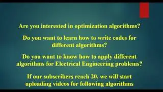 Learn new optimization algorithms