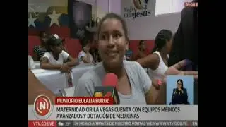 VTV || Gobierno de Miranda entrega rehabilitada la Maternidad Cirila Vegas en Mamporal