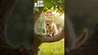 Cat Rescue - Baby Bear - Eli Kids - Helping Animal Friends