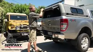 Ford Ranger PX2 - Rhino Cab Extreme Alu Canopy, Drawer System - The Bush Company