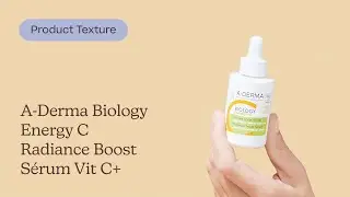 A-Derma Biology Energy C Radiance Boost S&eacute;rum Vit C+ Texture | Care to Beauty