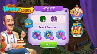 homescapes hard level 300