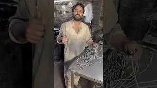 How to Make Spring with Iron Wire #spring #shortvideo #viral