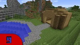 Lets Play Minecraft Episode 9 - Fishing Hut