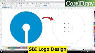 How To Make SBI Logo In Corel Draw? || Corel पर SBI का Logo Design कैसे करें?