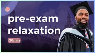 do this before university exams | 20m mindfulness meditation for university students (w/rain)