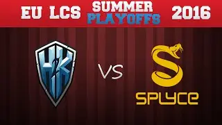H2K vs SPY | Game 3 | VODS | EU LCS 2016 Summer Semifinal | PLOREX TV