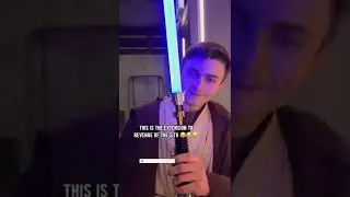 This is the BEST LIGHTSABER in Galaxy's Edge! 😂