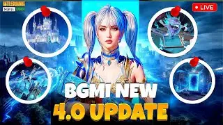 4.0 NEW UPDATE || LIVE WITH NEHA GAMING || NEHA IS BACK || #bgmi #live #pubg