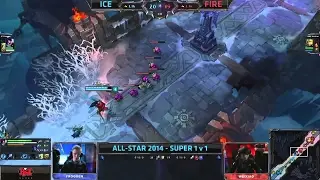 League of Legends 1v1 tournament - ICE Froggen vs FIRE Weixiao
