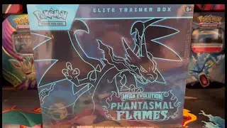 Mega Evolution Phantasmal Flames ETB Opening #pokemon #fypシ #phantasmalflames  