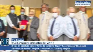 It was an absolute honour for us to welcome Hamza Shafqaat DC ISB at Akbar Niazi Teaching Hospital