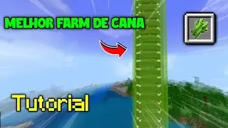 TUTORIAL FARM DE CANA PARA MINECRAFT BEDROCK 