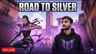 🔴 LIVE:Road to SIlver Valorant live