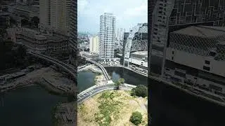 Colombo's skyline meets serene lakes! 🌆✨ #travel #realestate #architecture #fpv #drone