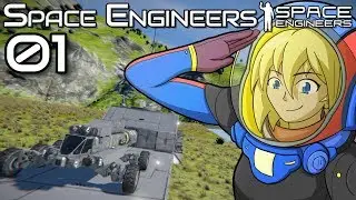I'm back baby | Lots of rover crashing | Space Engineers Survival Gameplay | 01