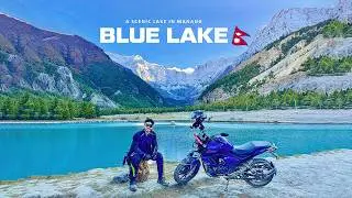 Riding to Manang Village & Blue Lake -  Extreme Bike Ride in Nepal - Ep 13