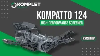 Komplet Kompatto 124 | Compact Screener for High-Performance Material Processing