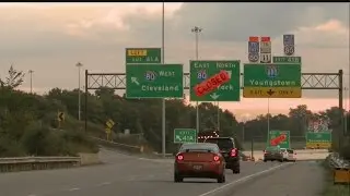 Freeway ramp in Austintown closing Friday night