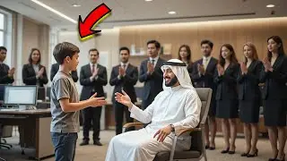 Миллионер-шейх заговорил по-арабски в банке — и неожиданный ответ сына уборщицы изменил всё