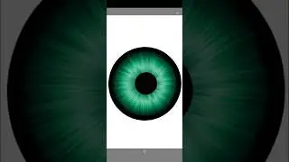 How to draw realistic eye in sketchbook app #autodesksketchbook #drawingapp #howto #eyes #iris #art