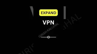 VPN Full Form in 10 Seconds! #VPN #OnlineSecurity #TechShorts #girishkallihal